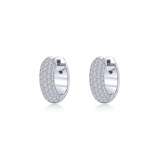 Lafonn 5-Row Huggie Hoop Earrings