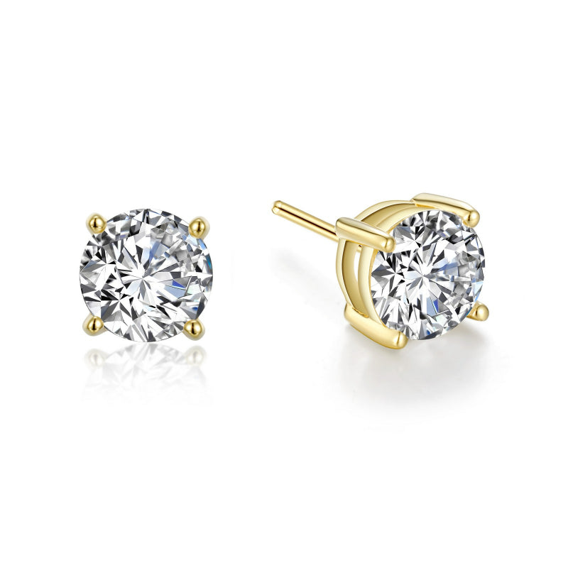 Lafonn 3 CTW Solitaire Stud Earrings