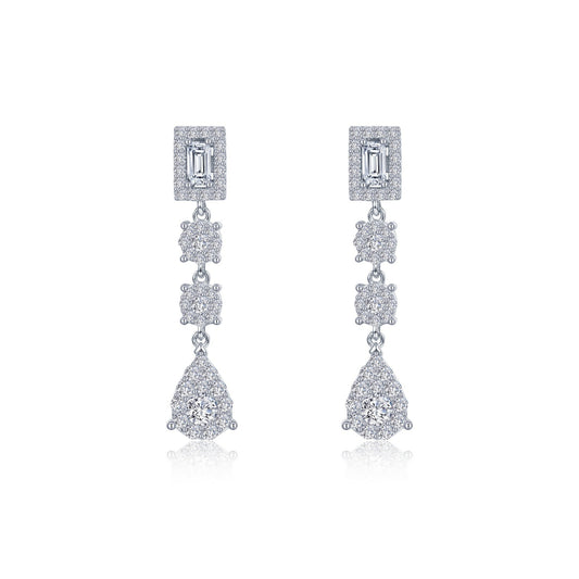 Lafonn Exquisite Linear Drop Earrings