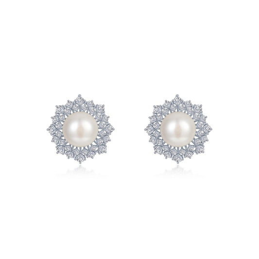 Lafonn Cultured Freshwater Pearl Earrings