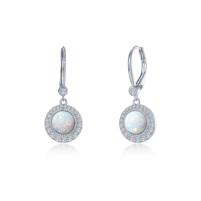 Lafonn 0.58 CTW Halo Drop Earrings