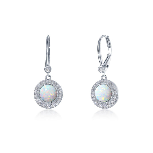 Lafonn 0.58 CTW Halo Drop Earrings