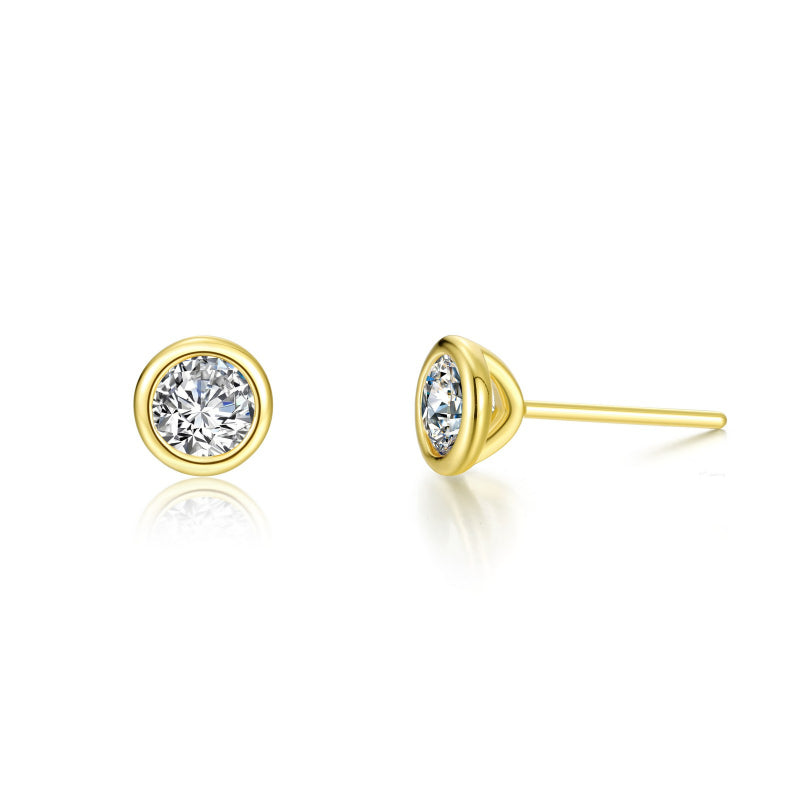 Lafonn 2.0 CTW Solitaire Stud Earrings