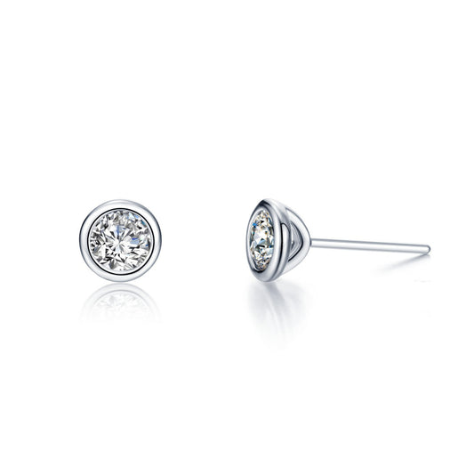 Lafonn 2.0 CTW Solitaire Stud Earrings