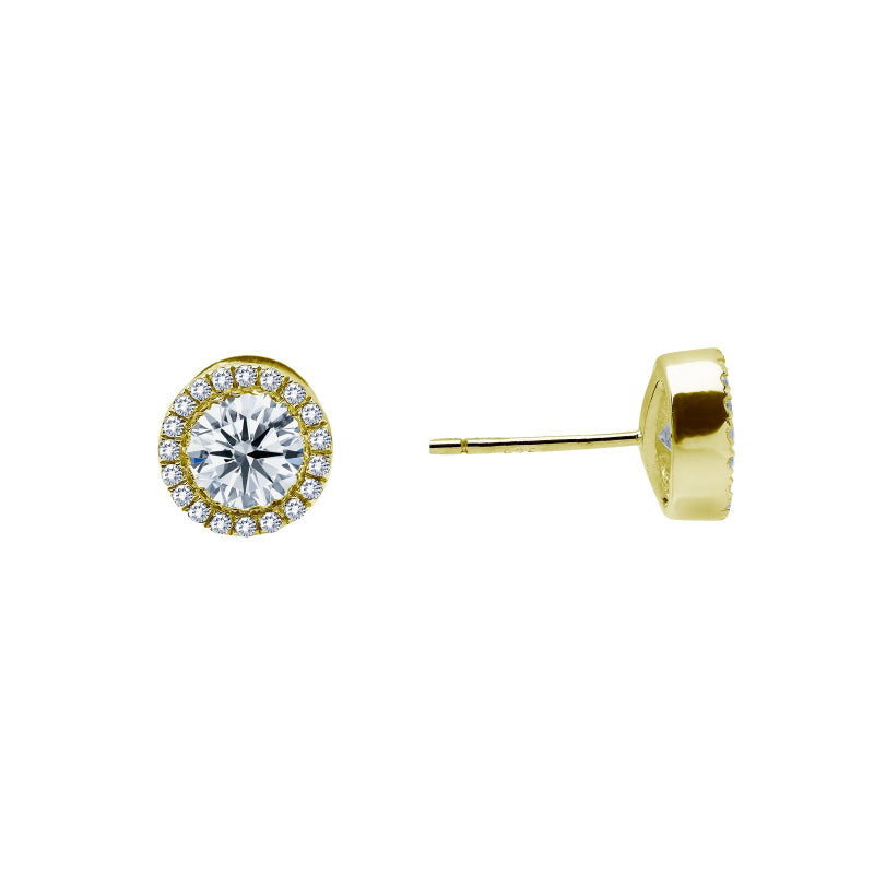 Lafonn 0.8 CTW Halo Stud Earrings