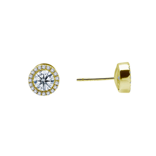 Lafonn 0.8 CTW Halo Stud Earrings