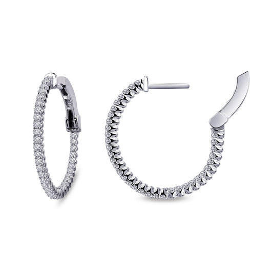 Lafonn 25 mm Hoop Earrings