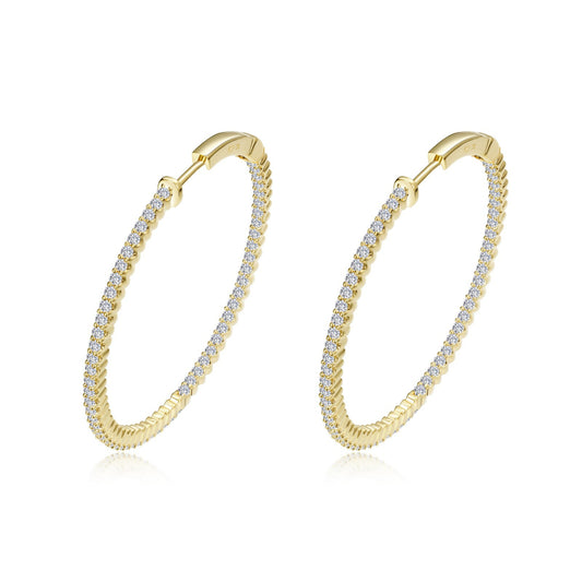 Lafonn 35 mm Hoop Earrings