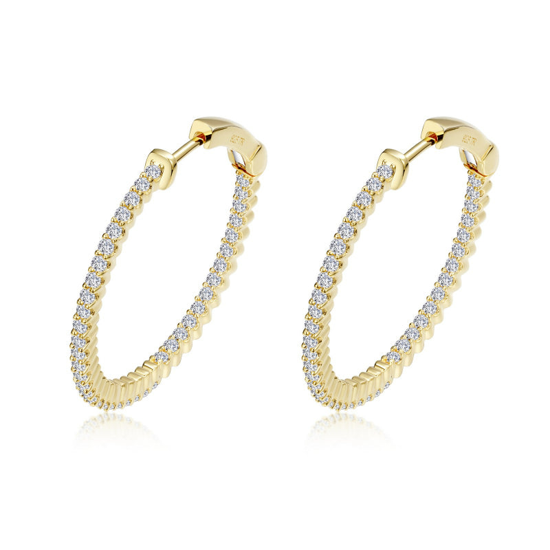 Lafonn 20 mm Hoop Earrings