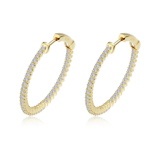 Lafonn 20 mm Hoop Earrings