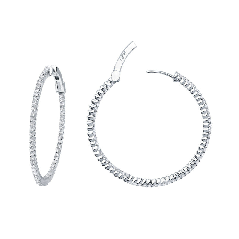 Lafonn 30 mm Hoop Earrings