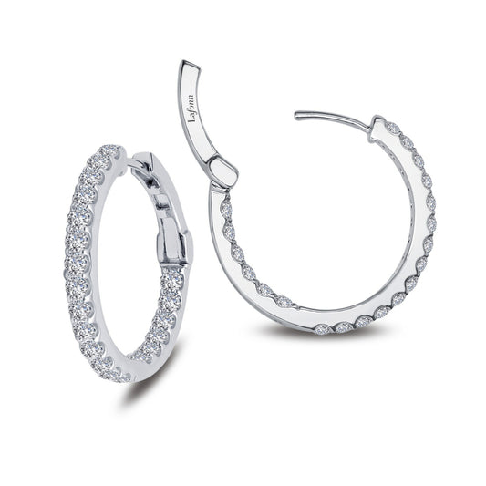 Lafonn 25 mm Hoop Earrings