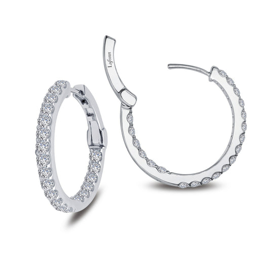 Lafonn 25 mm Hoop Earrings