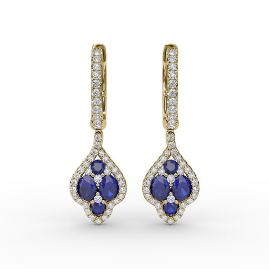 Fana Vintage Drop Earrings