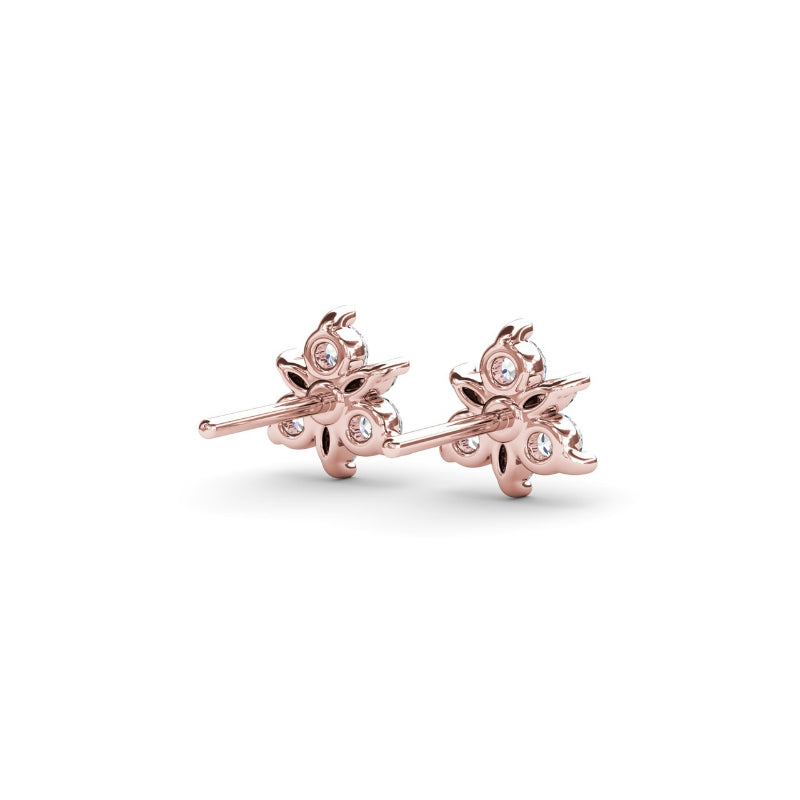 Fana Trio Stud Diamond Earrings