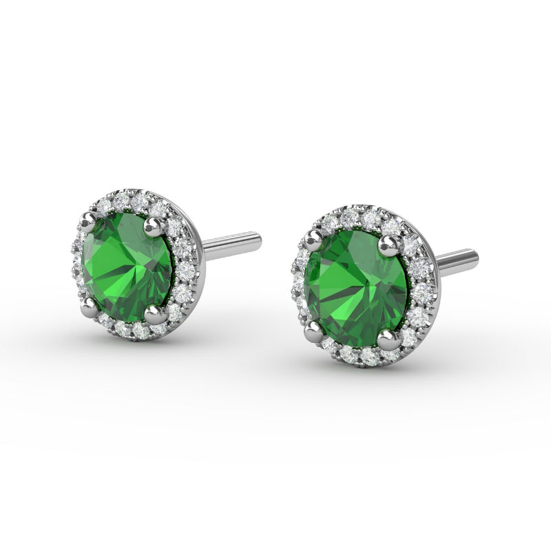 Fana Dazzling Brilliant Cut Stud Earrings