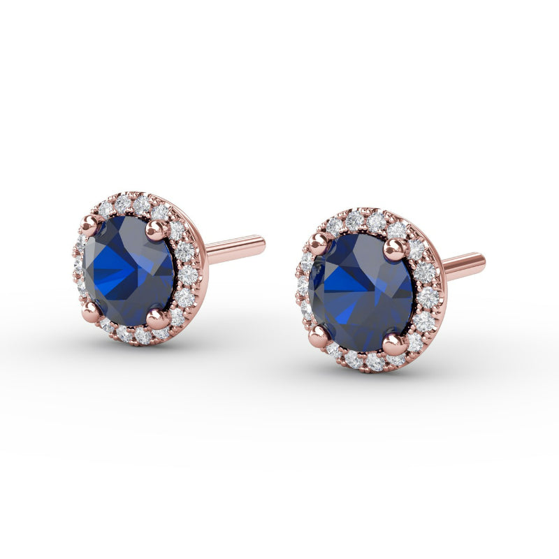 Fana Dazzling Brilliant Cut Stud Earrings