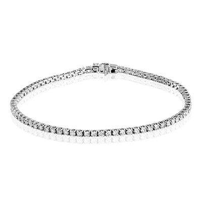 Simon G. Bracelet 18k Gold (White) 2 ct Diamond