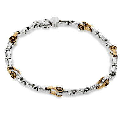 Simon G. Gent Bracelet 18k Gold (Rose, White)