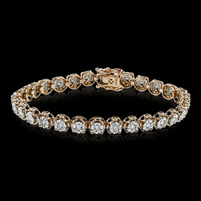 Simon G. Bracelet 18k Gold (Rose) 2.68 ct Diamond