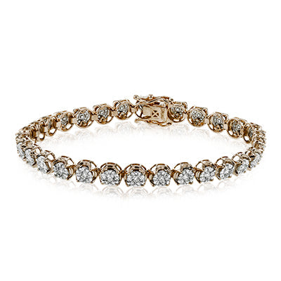 Simon G Fashion Bracelet In 18K Gold With Diamonds (White)
