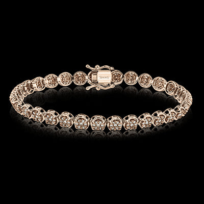 Simon G. Bracelet 18k Gold (Rose) 1.75 ct Diamond