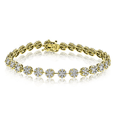 Simon G Fashion Bracelet In 18K Gold With Diamonds (Yellow)