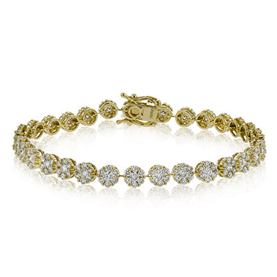 Simon G Fashion Bracelet In 18K Gold With Diamonds (Yellow)