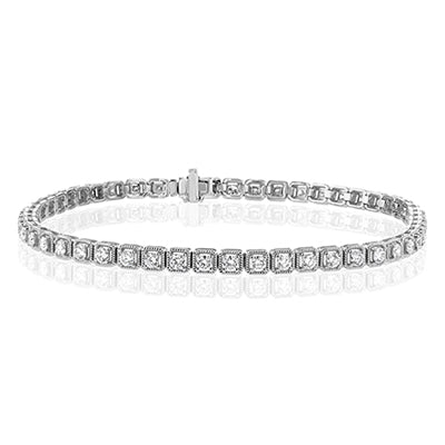 Simon G. Bracelet 18k Gold (White) 2 ct Diamond