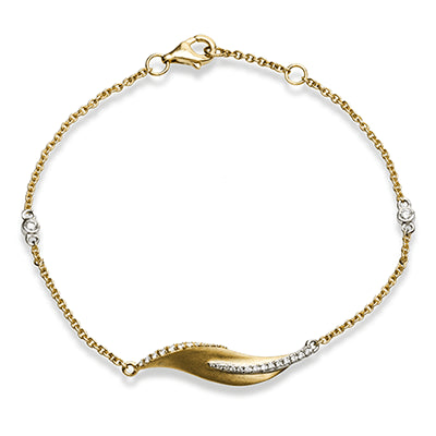 Simon G. Bracelet 18k Gold (White, Yellow) 0.19 ct Diamond