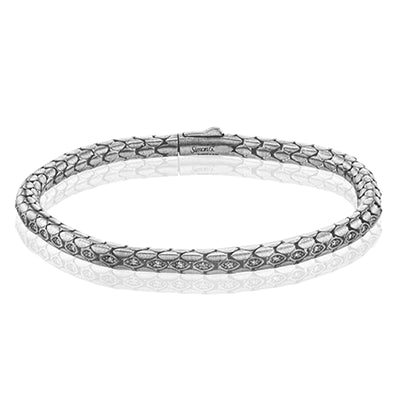 Simon G. Gent Bracelet 14k Gold (White) 0.32 ct Diamond