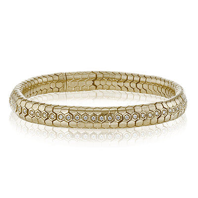 Simon G. Gent Bracelet 14k Gold (Yellow) 0.69 ct Diamond