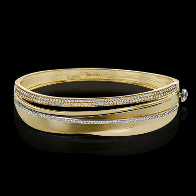 Simon G. Bangle 18k Gold (Yellow) 1 ct Diamond