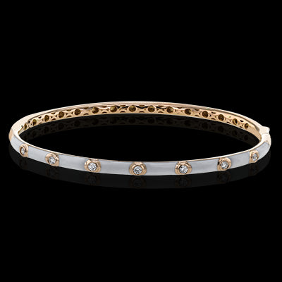 Simon G. Bangle 18k Gold (Rose) 0.21 ct Diamond