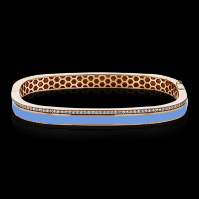 Simon G. Bangle 18k Gold (Rose) 0.46 ct Diamond