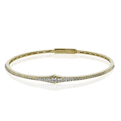 Simon G. Bangle 18k Gold (Yellow) 0.88 ct Diamond