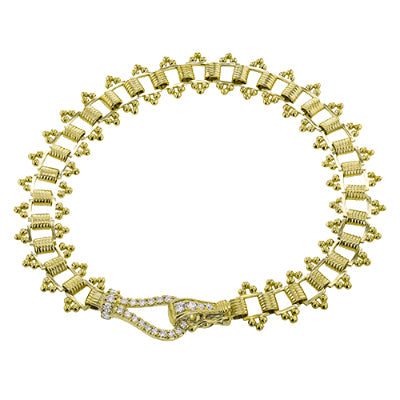 Simon G Fashion Bracelet In 18K Gold With Diamonds (Yellow)