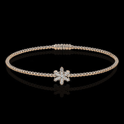 Simon G. Bangle 18k Gold (Rose, White) 0.11 ct Diamond