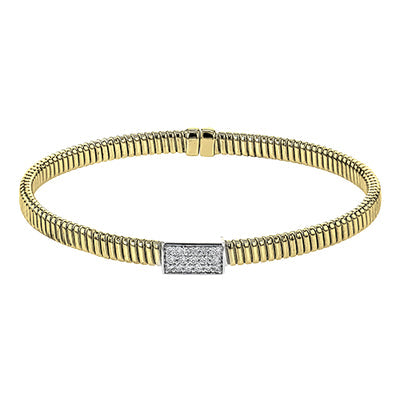 Simon G Fashion Bracelet In 18K Gold With Diamonds (White,Yellow)