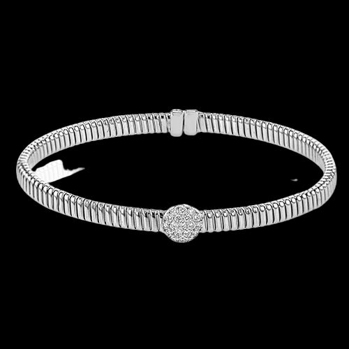 Simon G. Bangle 18k Gold (White) 0.27 ct Diamond
