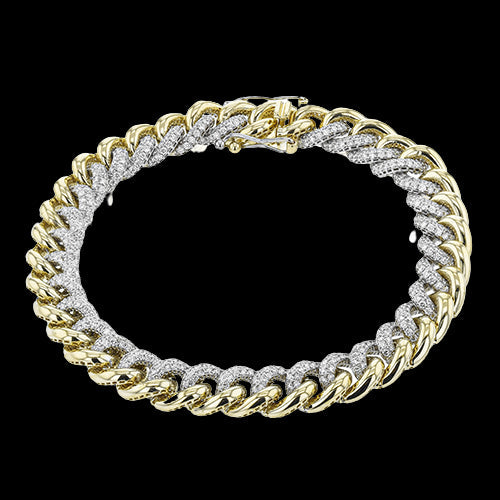 Simon G. Bracelet 18k Gold (White, Yellow) 3.16 ct Diamond