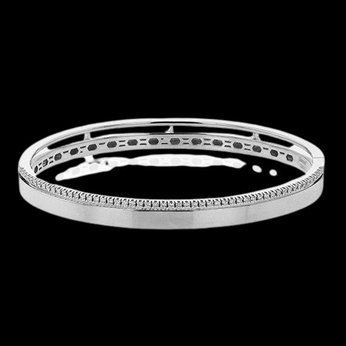 Simon G. Bangle 18k Gold (White) 0.32 ct Diamond