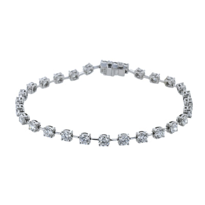 Simon G Fashion Bracelet In 18K Gold With Diamonds (White)