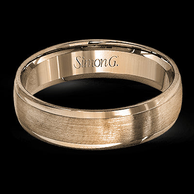 Simon G. 18k Rose Gold Wedding Band