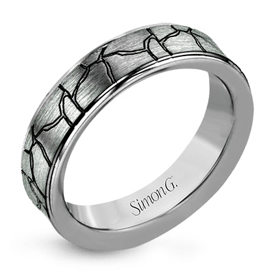 Simon G Men's Wedding Bands In 14K Gold (Rose,White)