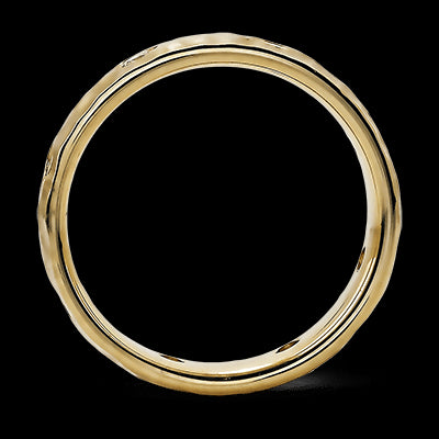 Simon G Men Ring 14k Gold (Yellow) 0.55 ct Diamond