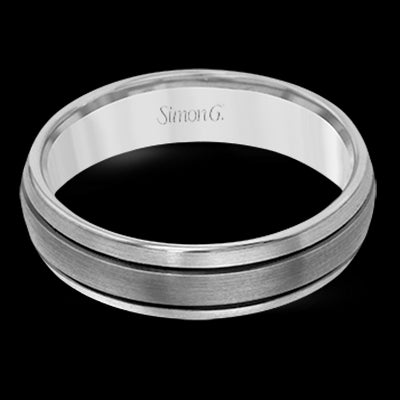 Simon G Men Ring Platinum (White)