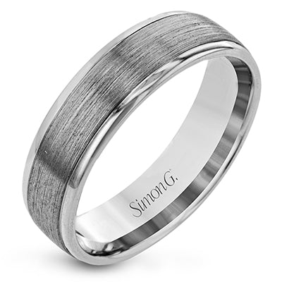 Simon G Men Ring Platinum (White)