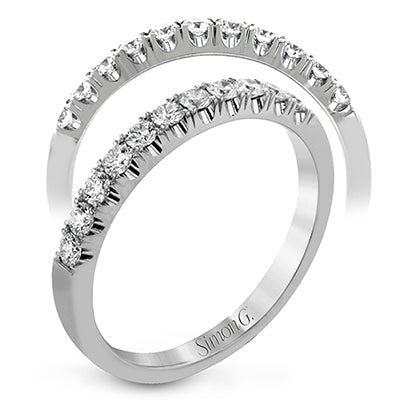 Simon G Bridal Anniversary Ring In 18K Gold With Diamonds (White)
