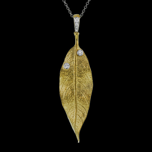 Simon G. Pendant 18k Gold (White, Yellow) 0.09 ct Diamond